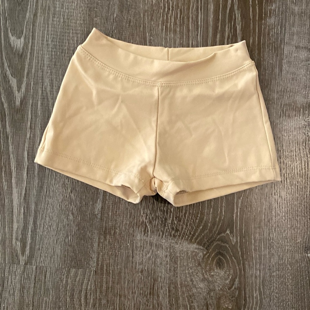 Capezio nude color boy shorts, Size: Small Child, PRISTINE CONDITION!
